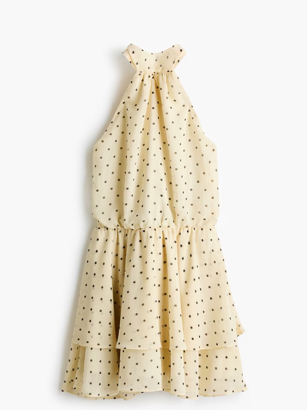 NWT H&M Polka Dot Halter Neck Dress